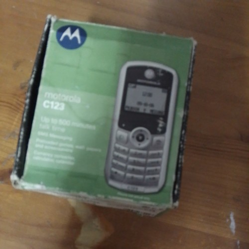 Motorola model c123 silber top - c123,