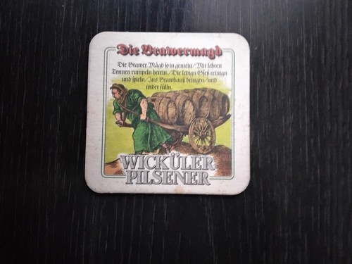 Bierdeckel wicküler - bierdeckel,