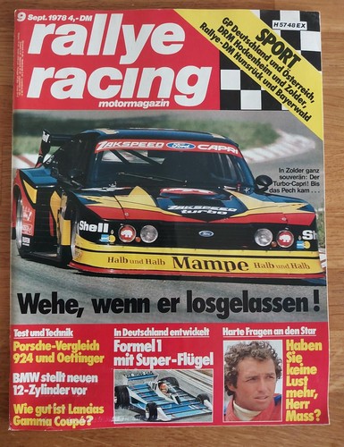 Rallye racing 1978 ford - 09/1978,