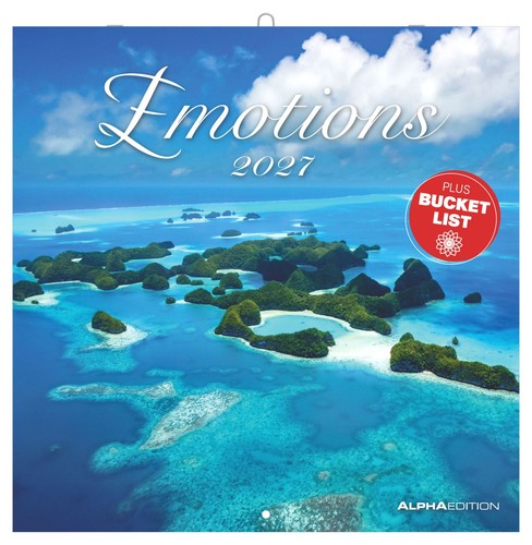 Emotions 2027 wandkalender - emotions,
