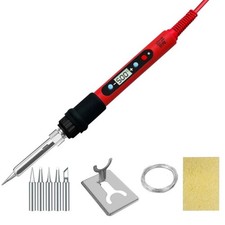 LCD Lötkolben Set 80W Temperatur einstellbar 200 - 500 Grad Celsius Elektrisch