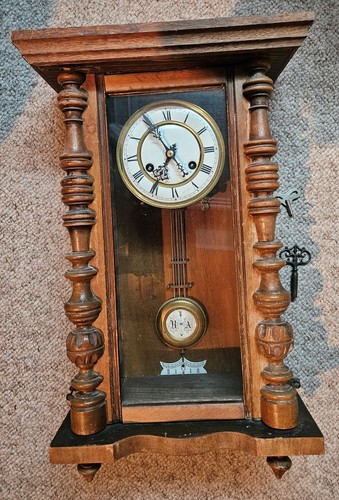 Alte wanduhr wiener - wanduhr, pendeluhr