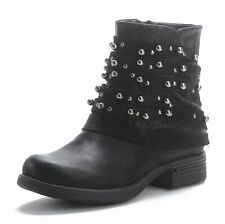 Damen Stiefeletten Biker Boots