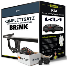 Anhängerkupplung BRINK starr