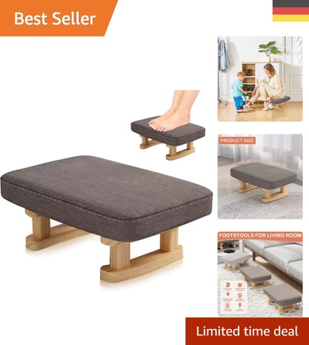 Rutschfester fußhocker mit - fußhocker,