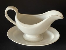 Weiße Antike Sauciere