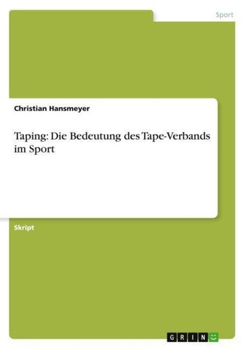 Taping die bedeutung - taping:,