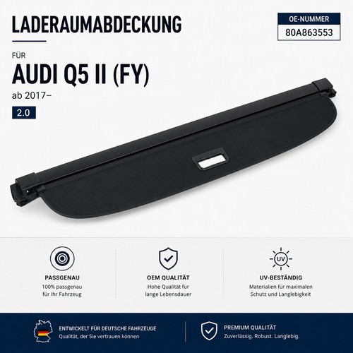 Laderaumabdeckung für audi - audi, q5