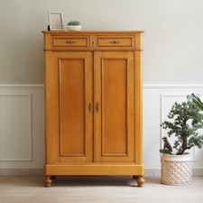 Antiker Vertiko Schrank um