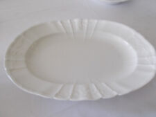 KPM Berlin Rocaille weiß Große Servierplatte Dm 41x30 cm  1. Wahl neuwertig