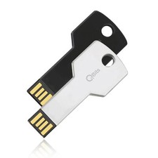 Usb stick alu schwarz silber - alu,