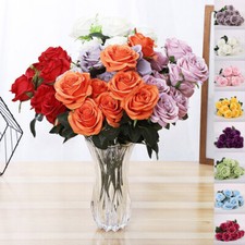 10 Köpfe Künstliche Rosen