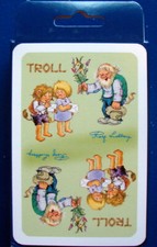 Spielkarten Troll Rolf Lidberg