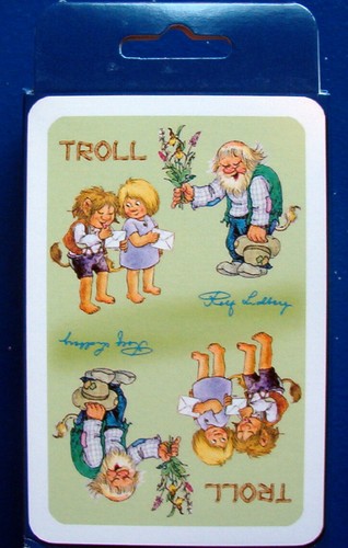 Spielkarten troll rolf lidberg - rolf,