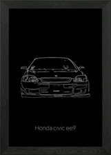 Honda civic ee9 Framed Wall