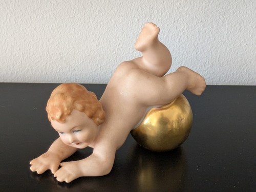 Gerold porzellan figur putto - porzellan,
