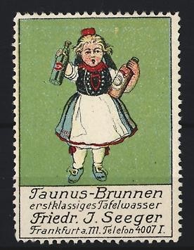 Reklamemarke frankfurt m - reklamemarke, a.m