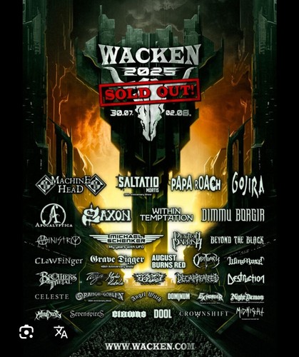 Wacken open air 2025 - open,