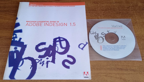 Vintage adobe indesign 5 - vintage,