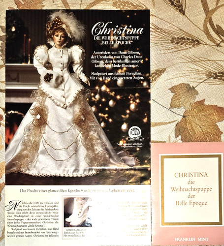 Franklin mint gibson girl - franklin,