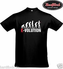 T-Shirt e-volution dampfen, eZigarette, evic, rauchen, dampfer, fun, liquid vape