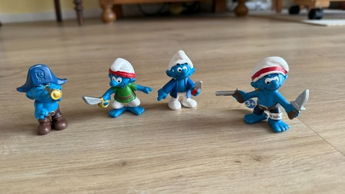 Schleiche schlümpfe piraten - schlümpfe,