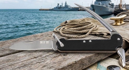 Marine taschenmesser - bw,