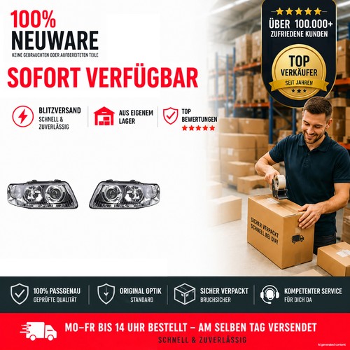 Scheinwerfer set halogen - set,