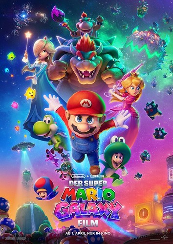 Super mario galaxy kinoplakat - super,