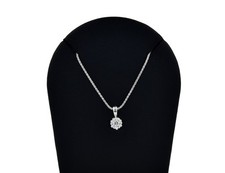 Diamant Anhänger mit Kette