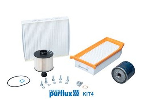 Purflux kit4 filtersatz - 230, mm