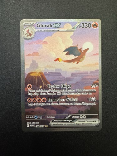 Pokémon glurak 199 - 199/165, mew