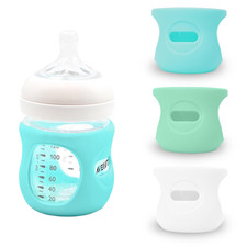 Silikonhüllen Avent Natural-Babyflaschen Glas Schutzcover bruchfest kompatibel P