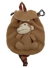 Kinder Rucksack Plüsch Affe