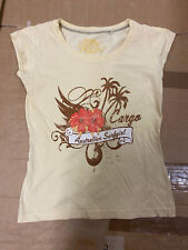 Leichtes T-Shirt gelb bunt Australian Surfgirl Größe S