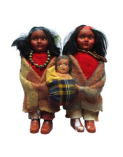 Vintage Skookum Puppen Frauen