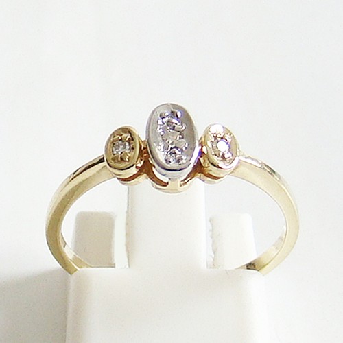 Ring gold 333er diamanten kt - gold,