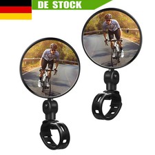 Drehbarer 360° Universal Fahrradspiegel E-Bike Scooter Rück Fahrrad Verstellbar