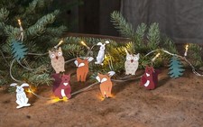 LED Lichterkette 10 Waldtiere