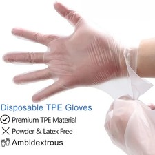 Einweg TPE Handschuhe S M L