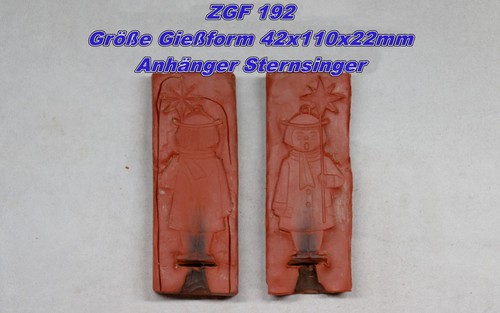 Zinngießform anhänger - -,