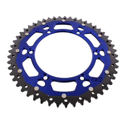 Kettenrad alu blau zähne - kettenrad,