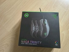 Razer Naga Trinity Gaming Maus Schwarz Programmierbare Seitentasten