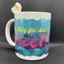 Diddl Tasse Reif für die Insel Depesche Kaffeetasse Vintage 90 er Becher