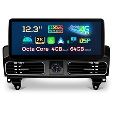 12,3" Android 14 Autoradio 4+64G GPS Navi für MERCEDES-BENZ W166 X166 NTG4.5/4.7