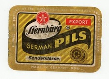 Vintage DDR Beer Label –