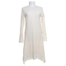 ChillNorway, Kleid, Größe: L, Beige, Baumwolle, Einfarbig, Damen #tHj