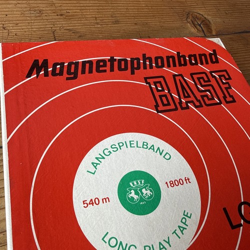 Tonband magnetonband basf - tonband, lgs