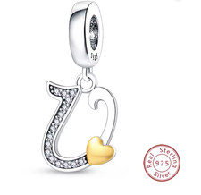 CHARM ANHÄNGER MIT HERZ 925