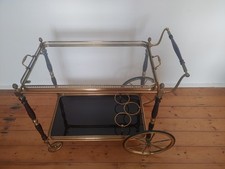Vintage servierwagen messing - vintage,